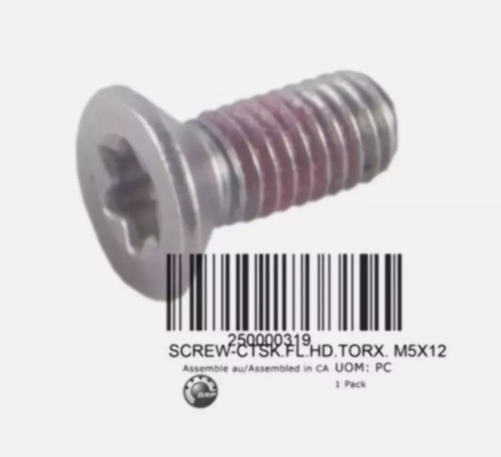QTY 6 | 2000-2024 BRP Sea-Doo Can-Am Ski-Doo OEM Reverse Screw M5x12 250000319