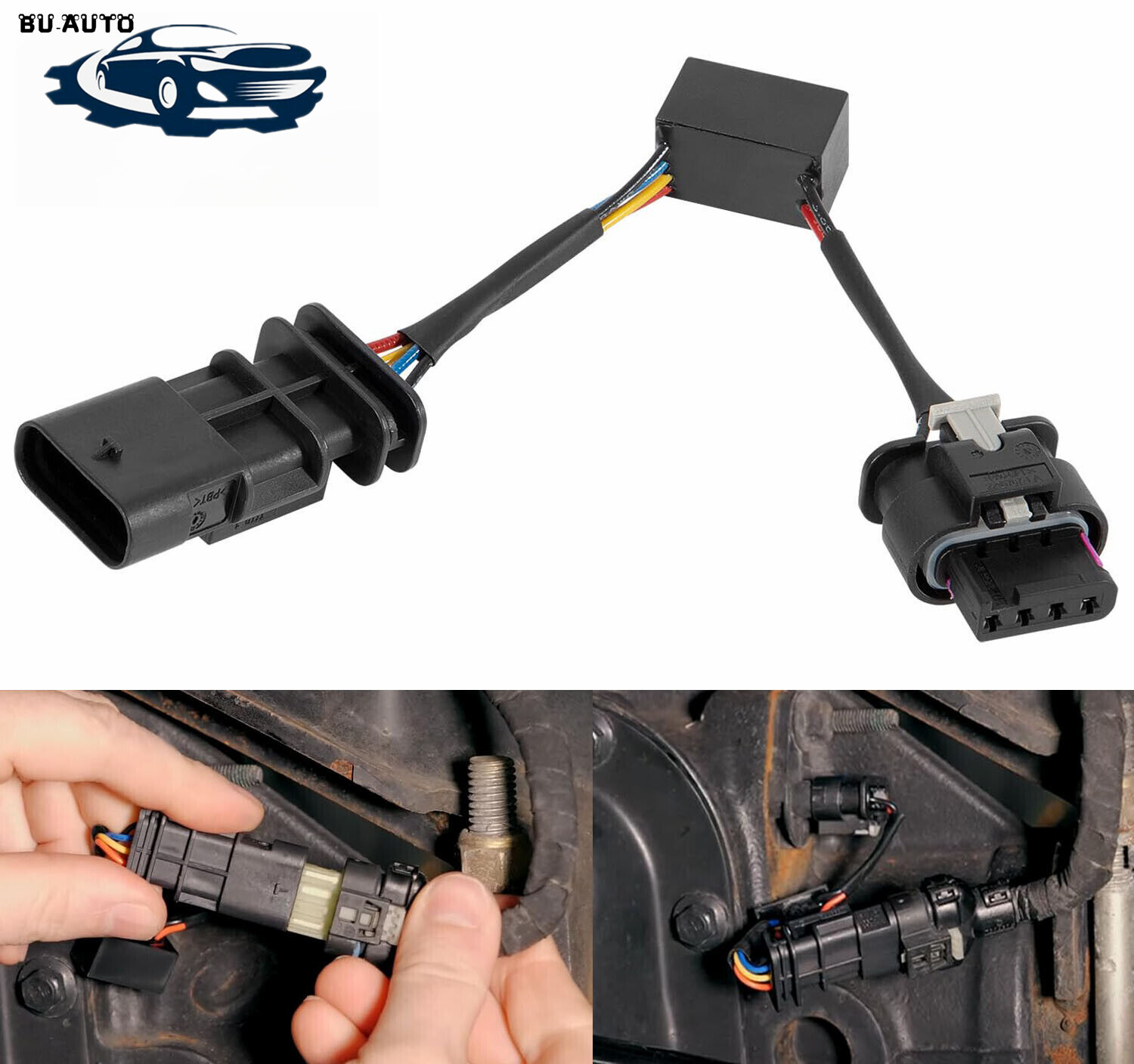Z-LKR-OEM Locker Sensor Bypass Harness Replacement for Jeep Wrangler JL/JLU JT