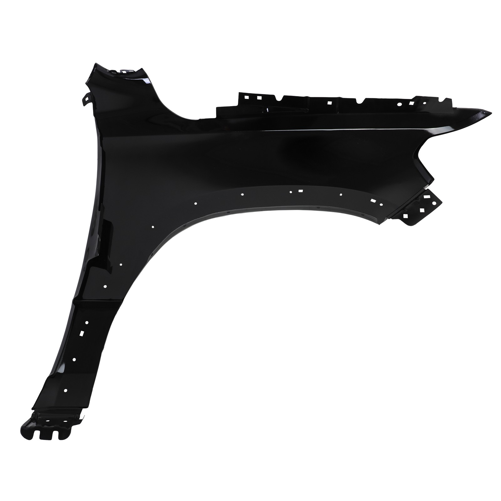 Painted PX8 Black Front Driver Left Side Fender for 2019-2025 RAM 1500 w/ Flare