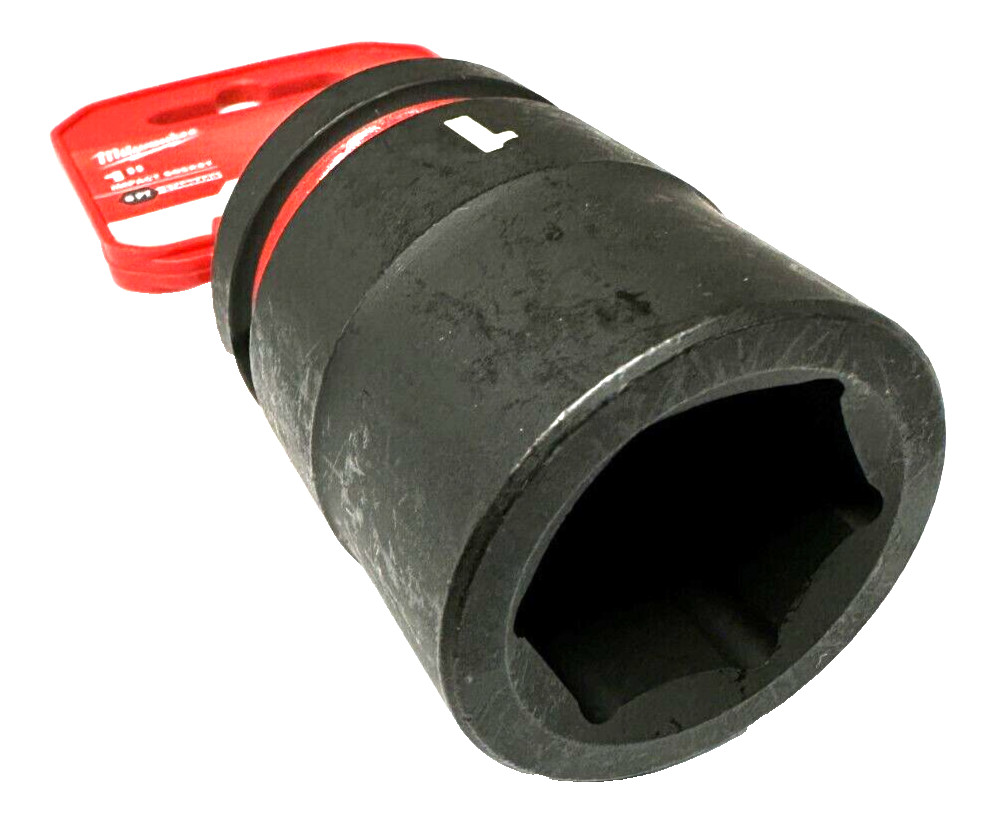 Milwaukee 49-66-6307 3/4″ Drive Standard Length Impact Socket 1″ 6 Point