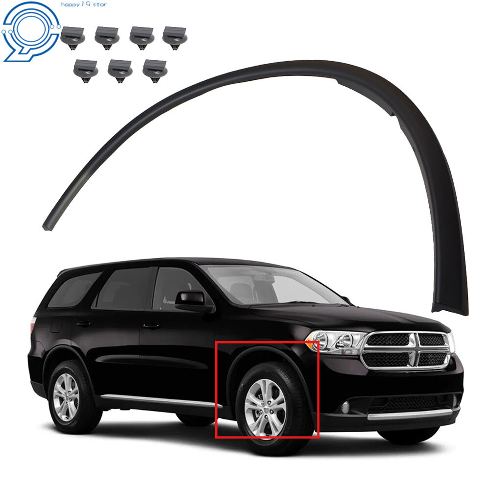 Fender Flares Fit For 2011-2022 Dodge Durango Right Side Trim Moulding Black RH