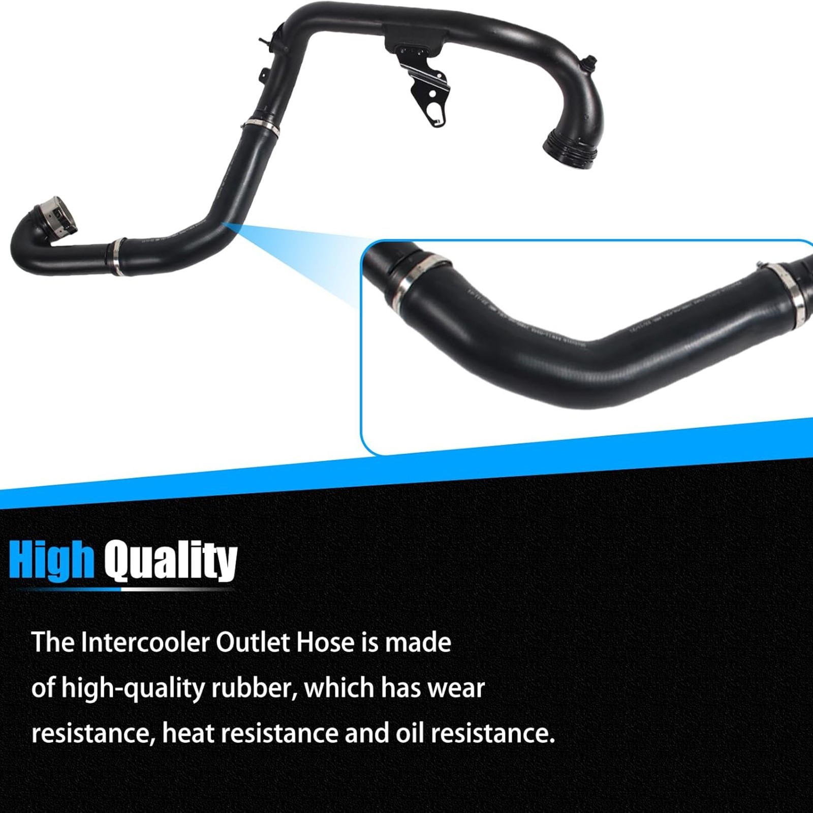 23131218 for Buick Regal Chevrolet Malibu 2.0L L4 Turbo Intercooler Outlet Hose.