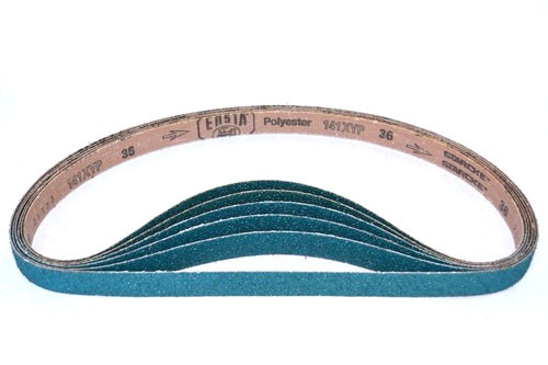 Sanding Belts 1 x 42 Sander Belts Cloth Zirconia (12 Pack, 80 Grit)