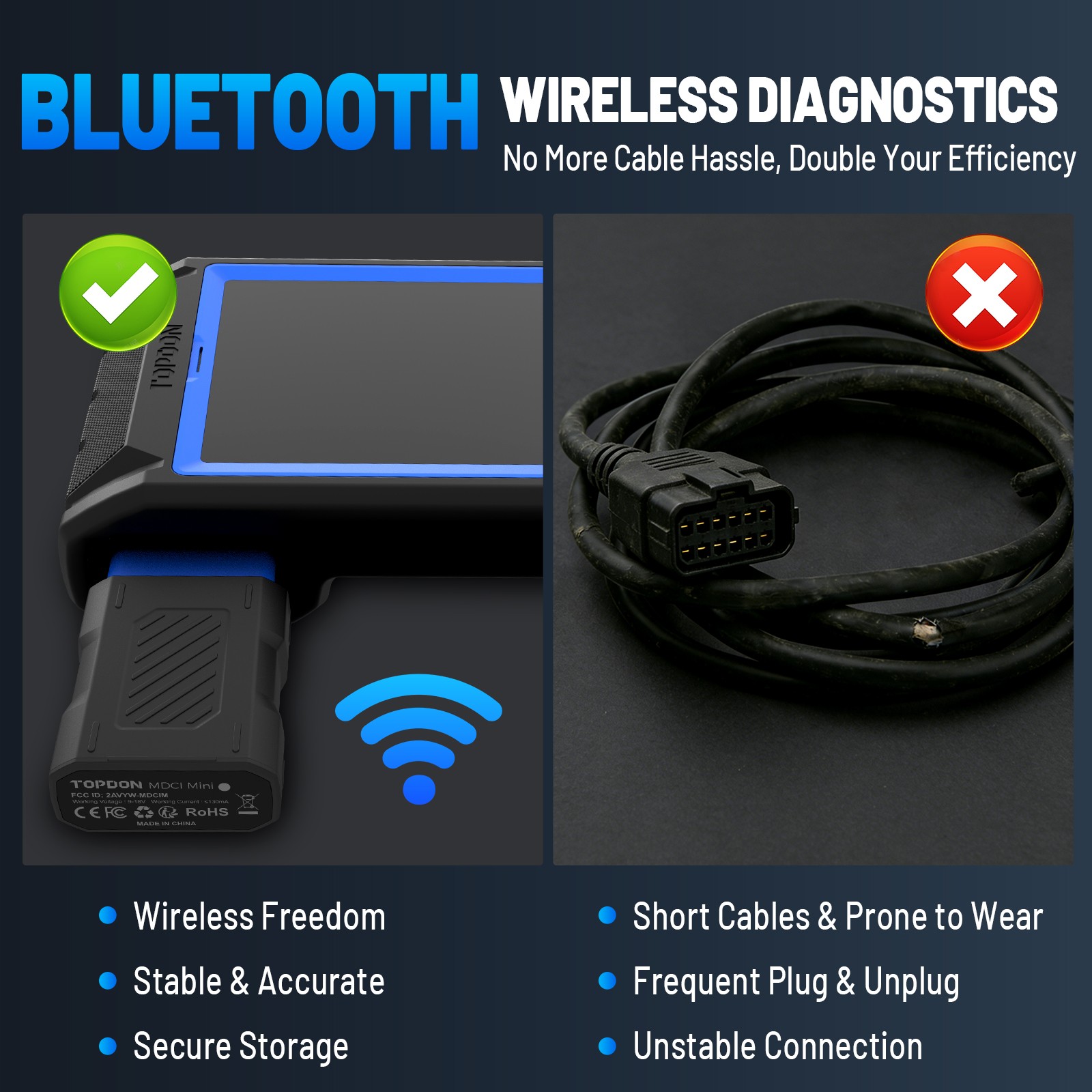 2026 TOPDON VeriDiag X800BT 34+Reset Bluetooth Bidirectional Vehicle Code Reader
