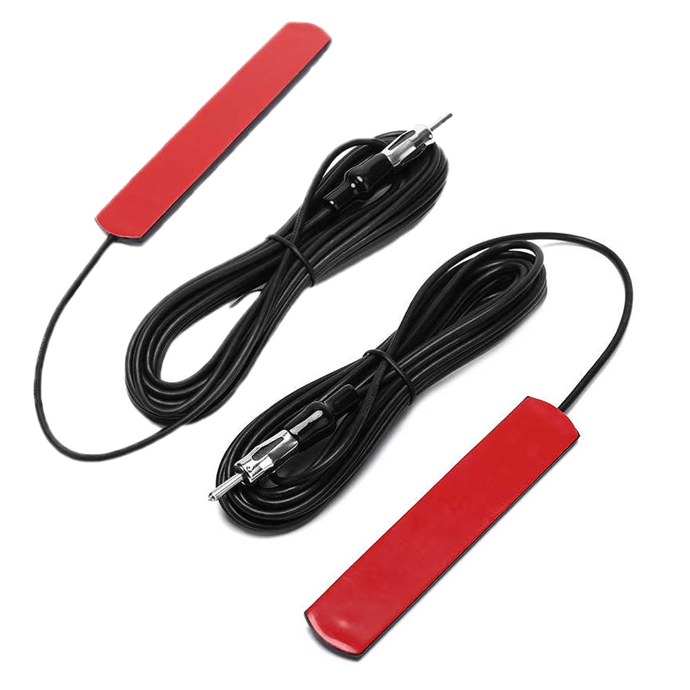 Car Interior Hidden Amplified Antenna Electronic Stereo Universal AM/FM Radio 3M