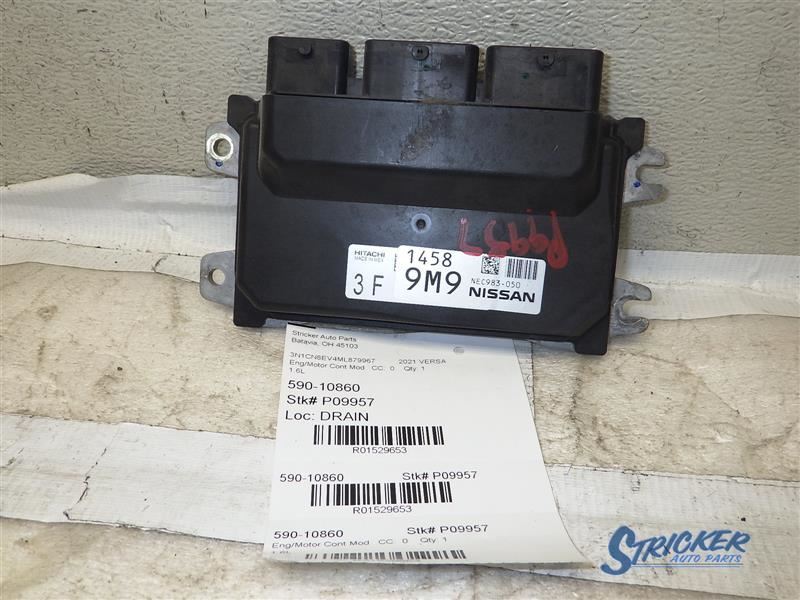 Engine ECM Electronic Control Module HR16DE 1.6L Fits 20 KICKS 1529653