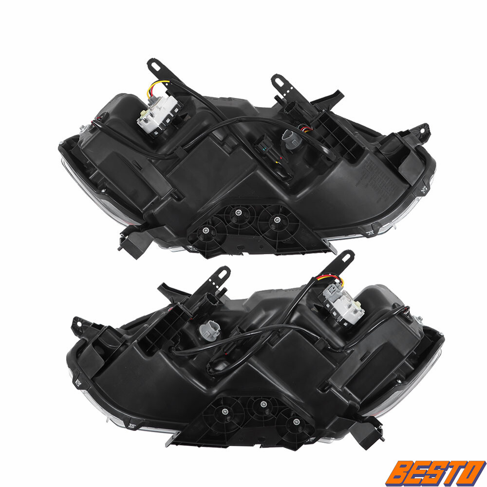 For 2014-2016 Nissan Rogue headlight Set Driver and Passenger Headlamps New LED
