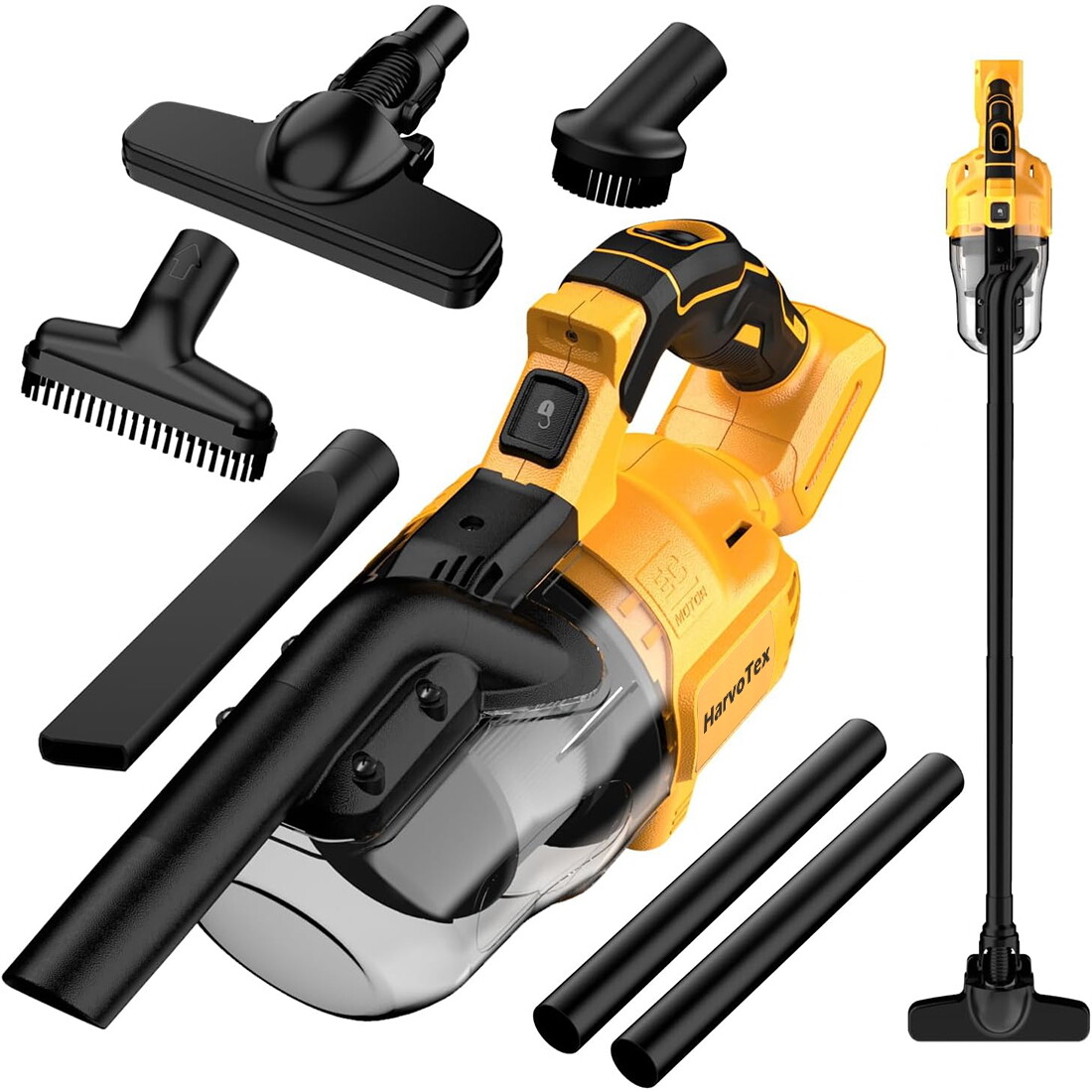 Powerful 500W 5-in-1 Cordless Handheld Vacuum for DeWALT 20V Max Battery