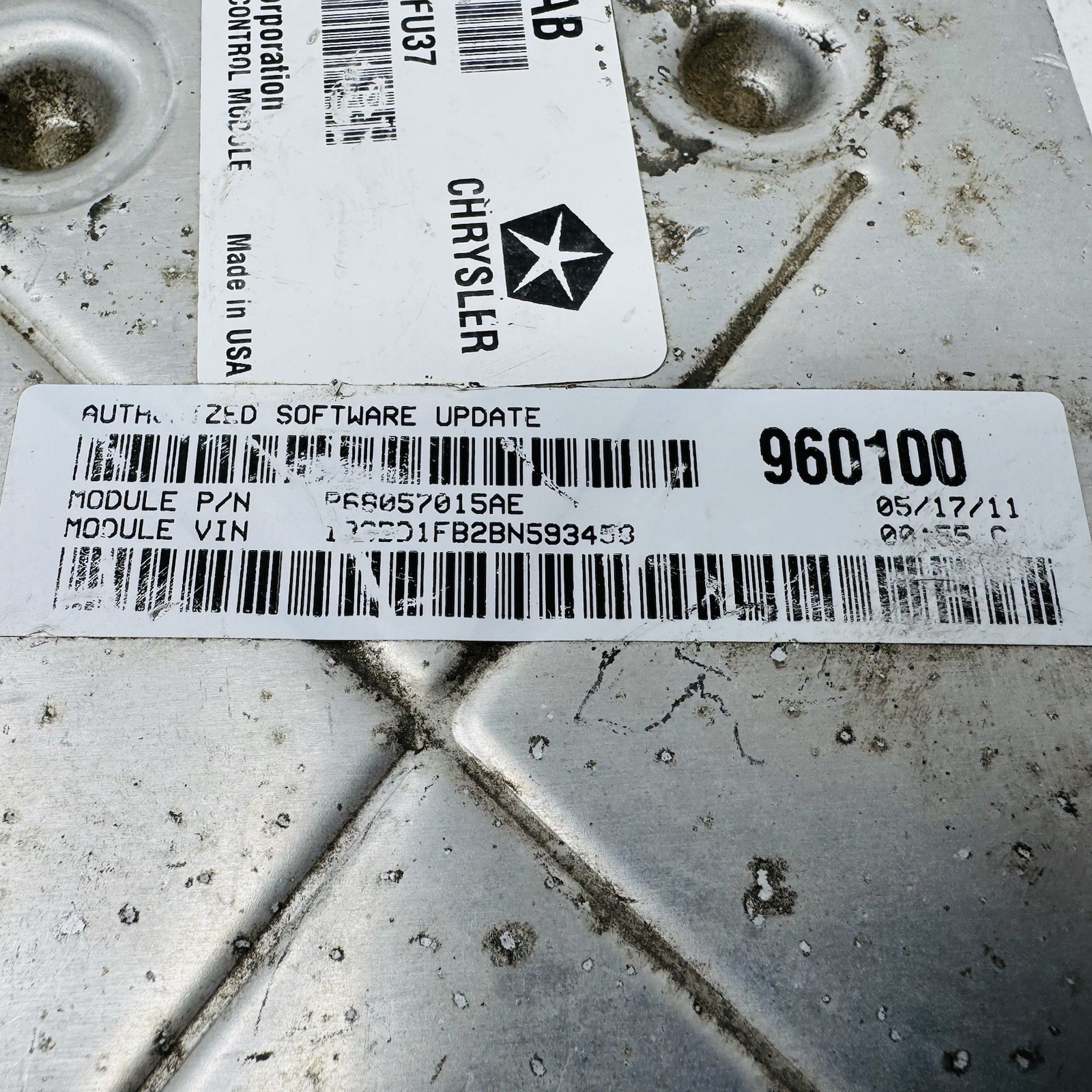 2011 Avenger 2.4L Engine Computer P68057015AE Programmed to Your VIN ECM PCM