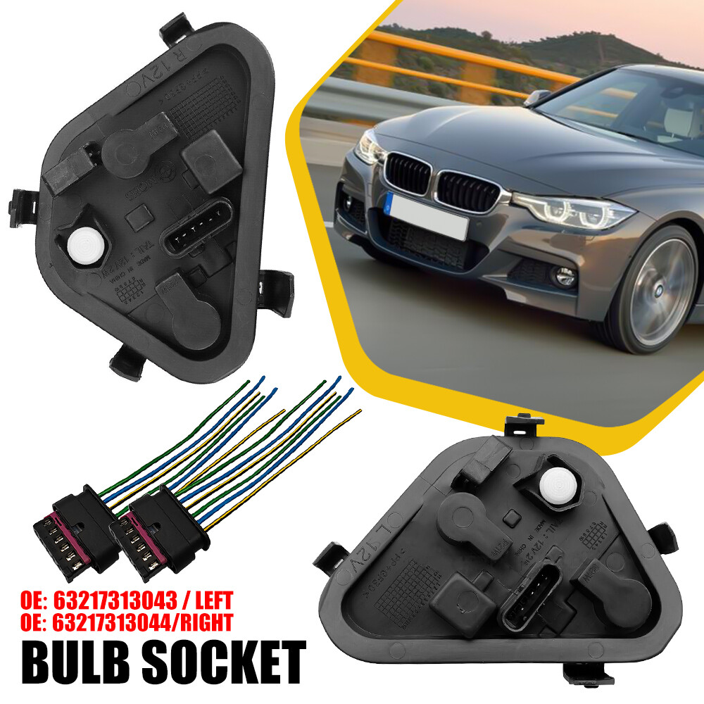 For BMW 320i 328i 12-15 Rear Bulb Socket Tail Light LH& RH 63217313043+44 EOA