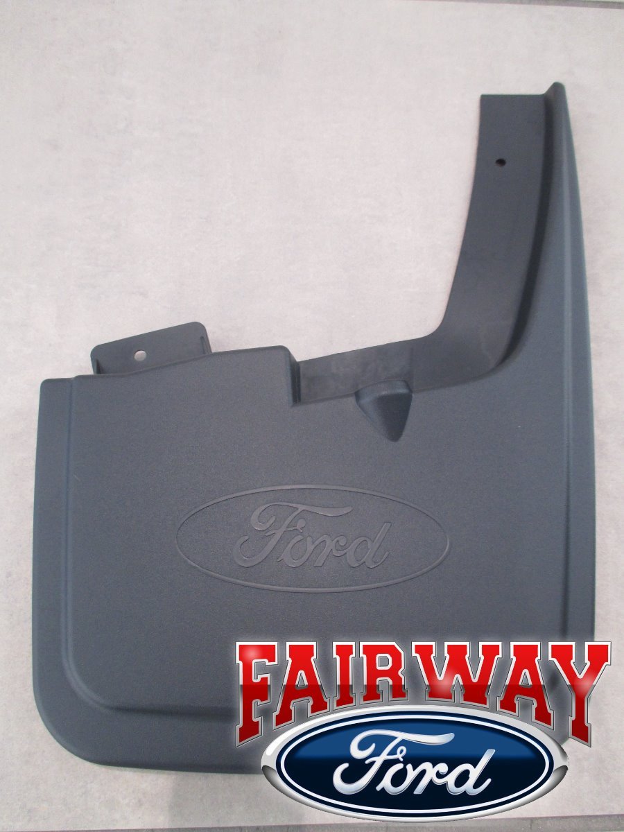 17 thru 22 Super Duty OEM Ford Splash Guard Mud Flap Set 4-pc SRW without Lips