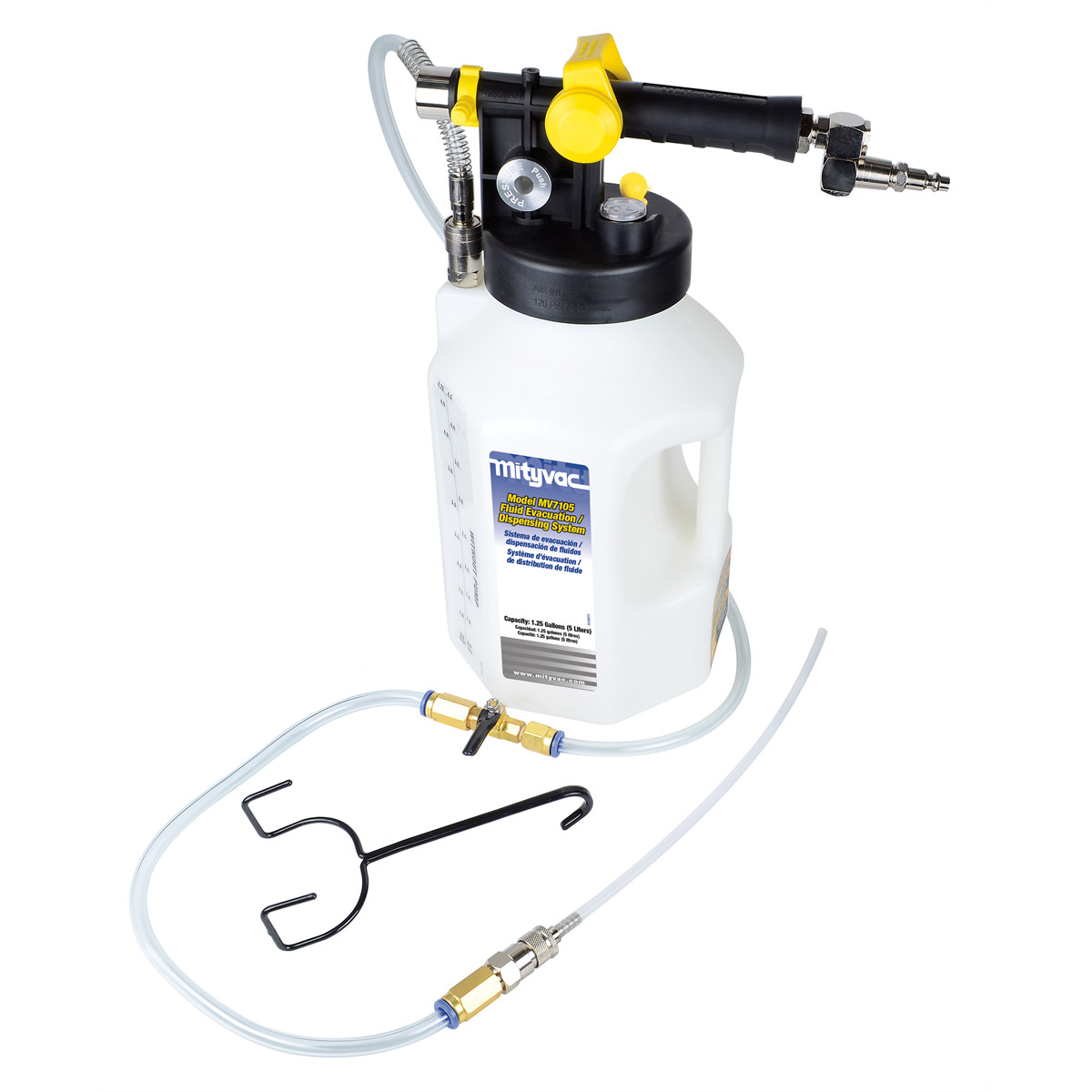 MityVac Lincoln MV7105 5L Combo Fluid Evacuator Dispenser