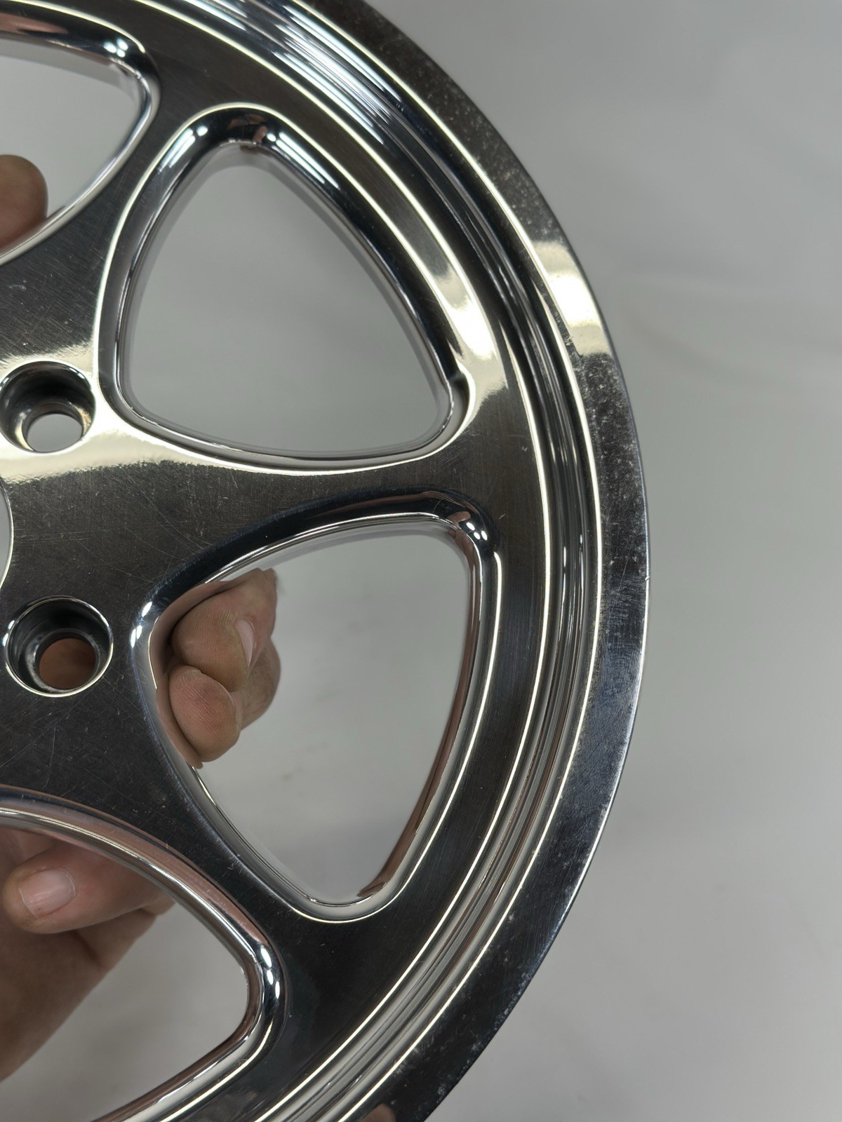 Arlen Ness Polished Smooth7 65t 1.5in Rear Belt Drive Pulley Pre-2000 Harley NOS