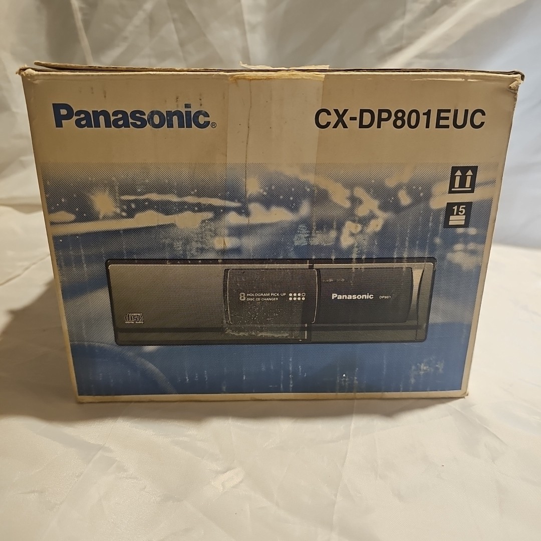 Panasonic CX-DP801EUC Car Audio 8-Disc CD Changer Original Box New