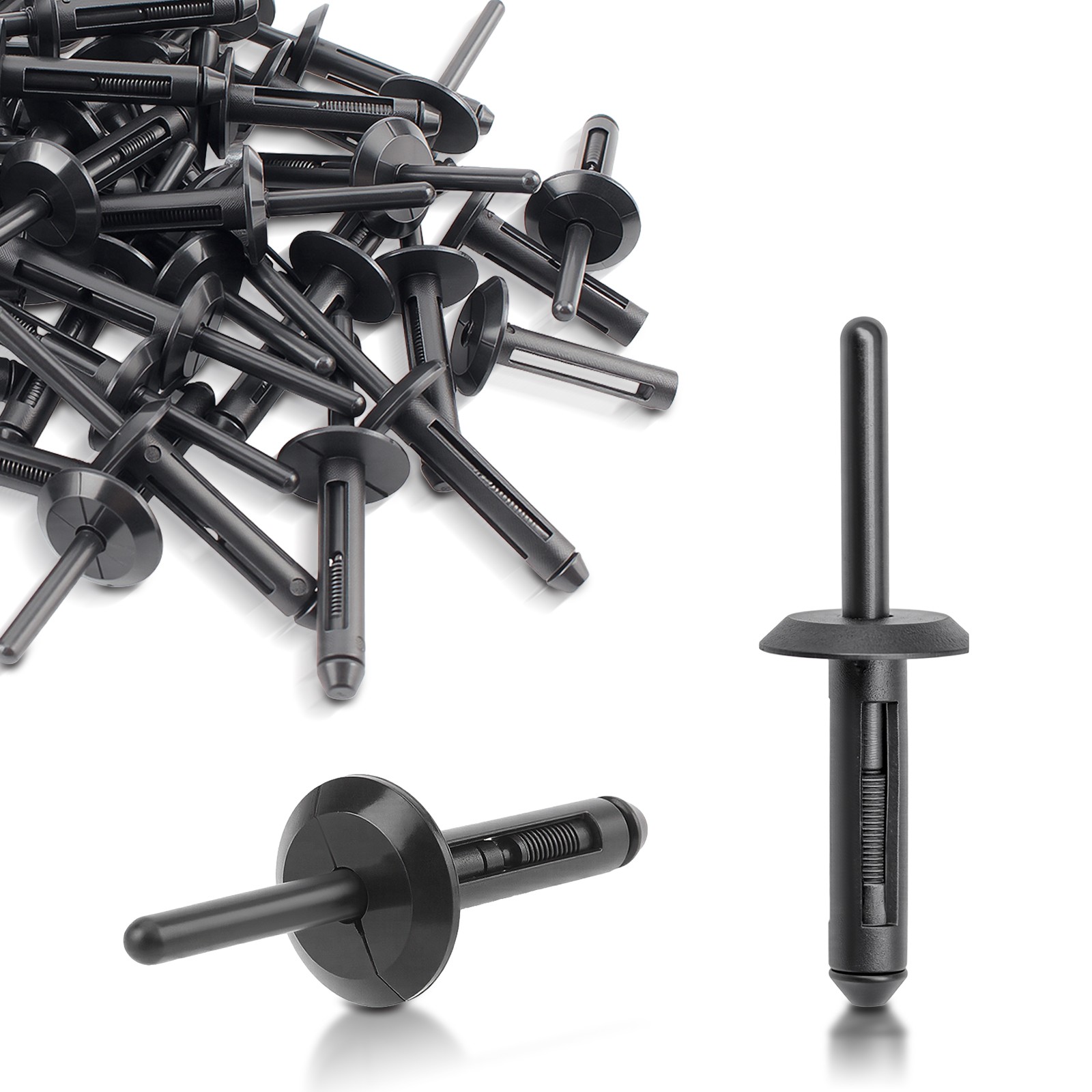 50pcs Auto Fastener Clip Rivets For Dodge Jeep Chrylser Nylon Blind 14063981