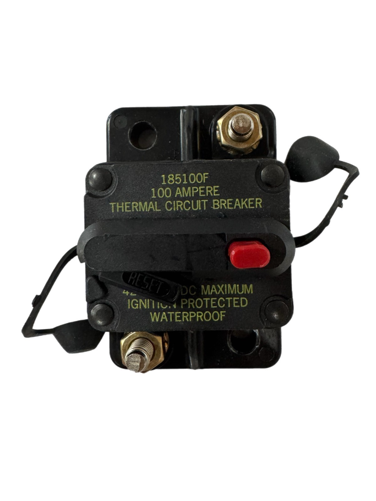 Eaton Bussman Boat Surface Mount Circuit Breaker 185100F, 100A