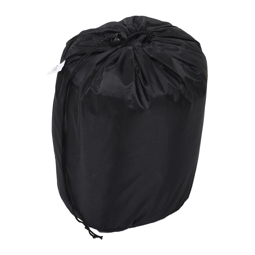Black Waterproof 11-13ft Boat Cover Fishing V-Hull Runabout Trailerable