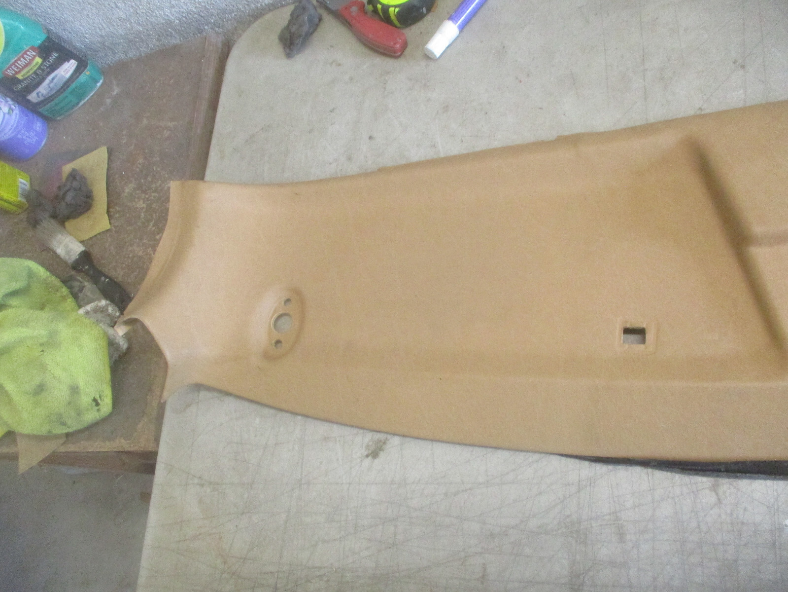 Headliner Sun Visor Dome Trim Panel Mercedes 380 SE 4 DR 81 82 83 84 85