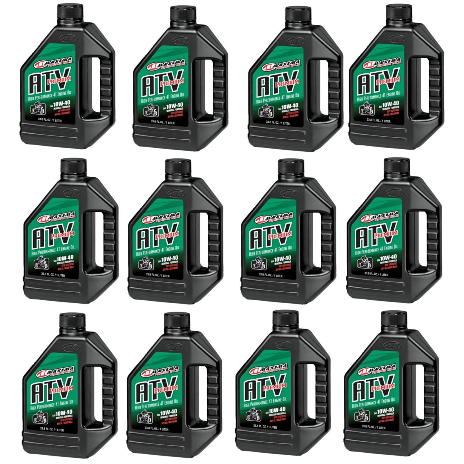 Maxima ATV Premium 4T 10W-40 – 1 Liter – 12/Pack 33901X12