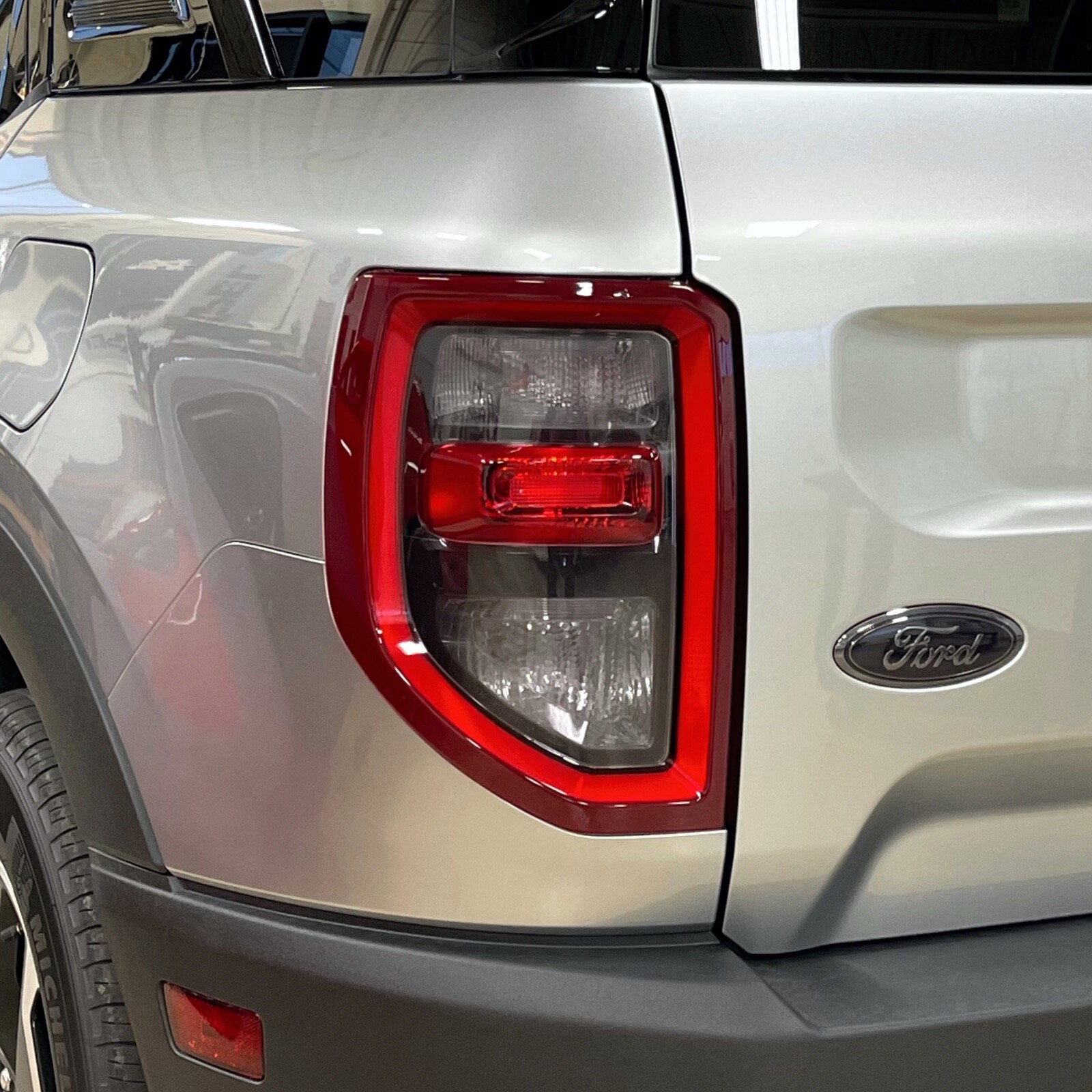 Precut Taillight Lens 4pc Tint Overlay FITS Ford BRONCO SPORT