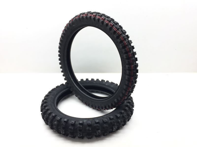 IRC GS45Z Front 2.50-16 Rear 3.60-14 Tire Set Honda XR80R 85-03