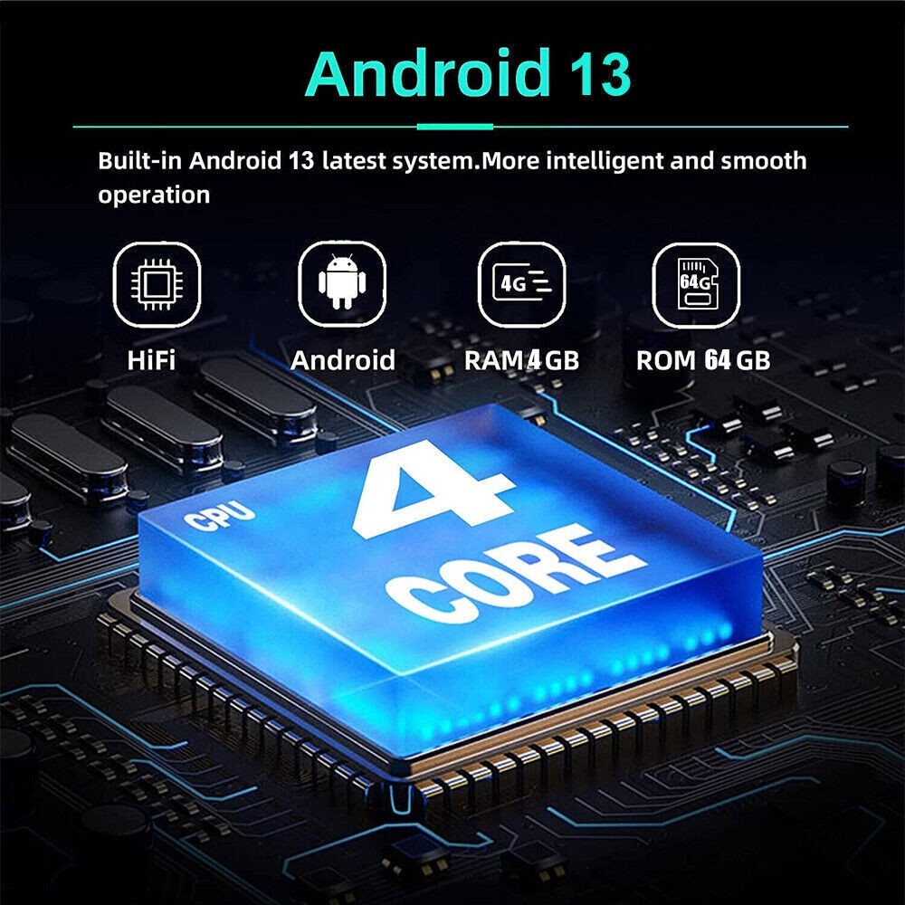 4GB+64GB Car Stereo Radio For Honda Accord 2003-2007 Apple CarPlay Android13 GPS