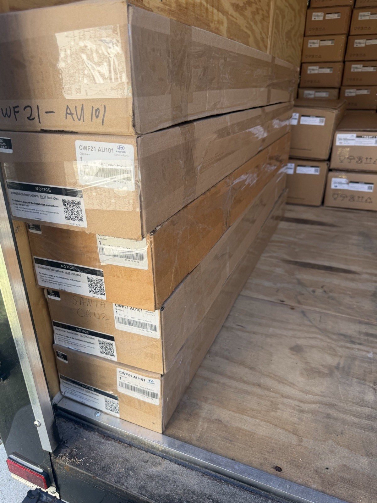 HYUNDAI OEM ACCESSORY Cross Bars – Hyundai (CWF21-AU101)