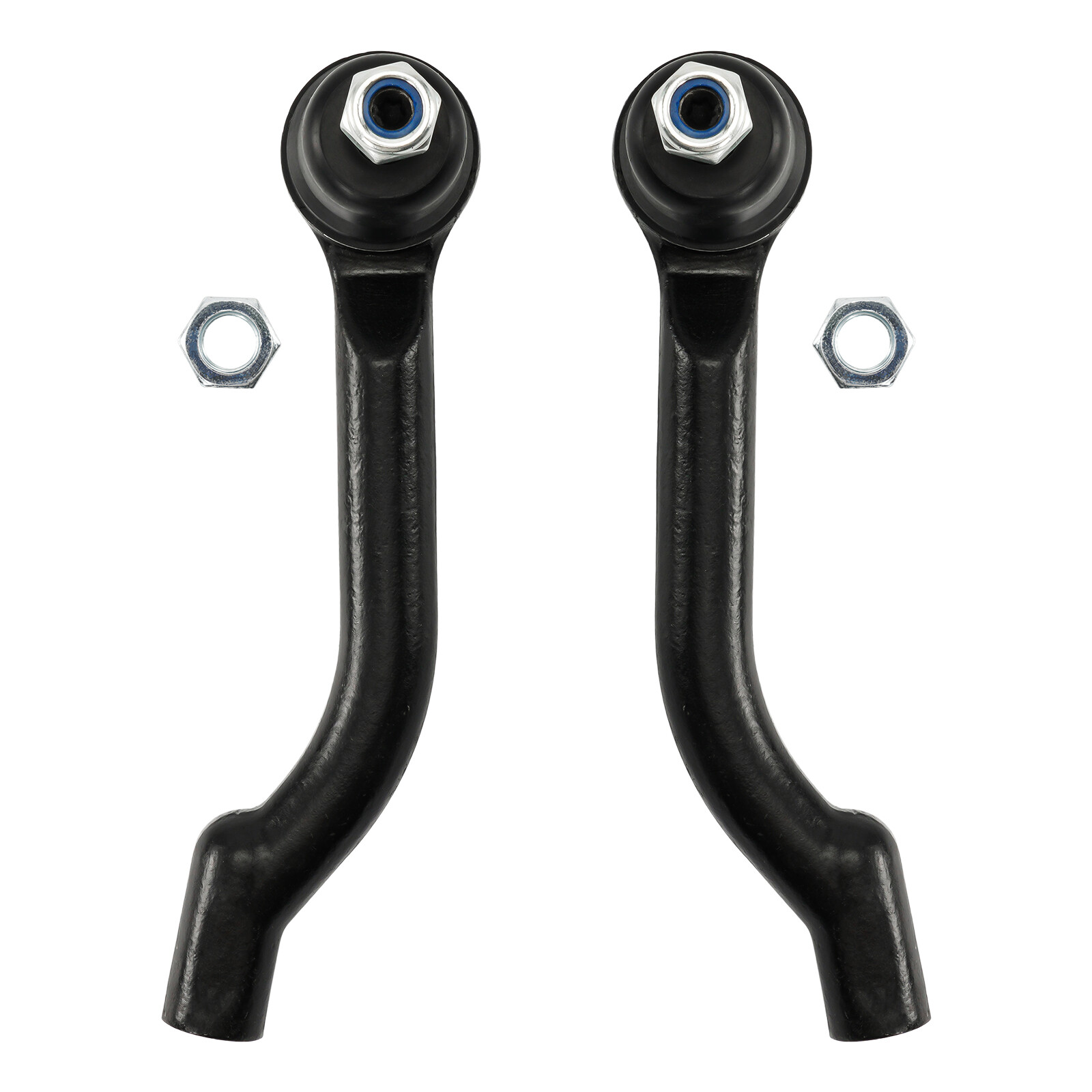 Pair Front Outer Tie Rod Ends for 2008-2015 Nissan Rogue & Rogue Select L4 2.5L