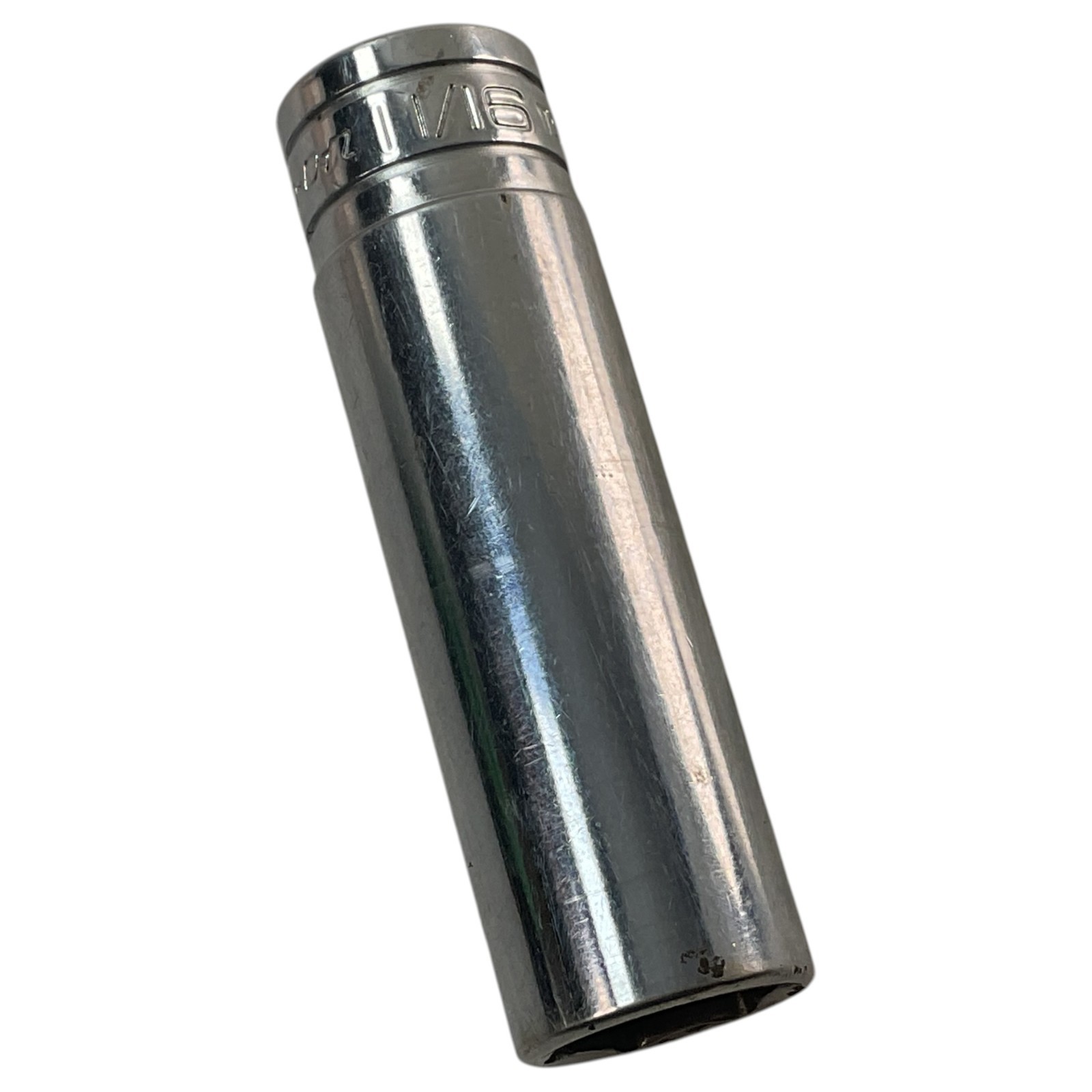 Snap-on Deep Socket 11/16″ 1/2″ Drive 6Pt TS221 Sold As Pictured Mechanic Tool