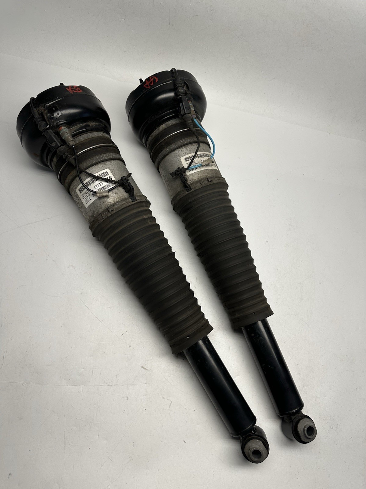 11-18 Audi A8L Quattro A8 S8 D4 Rear L&R Air Suspension Strut 4H0616002AH OEM