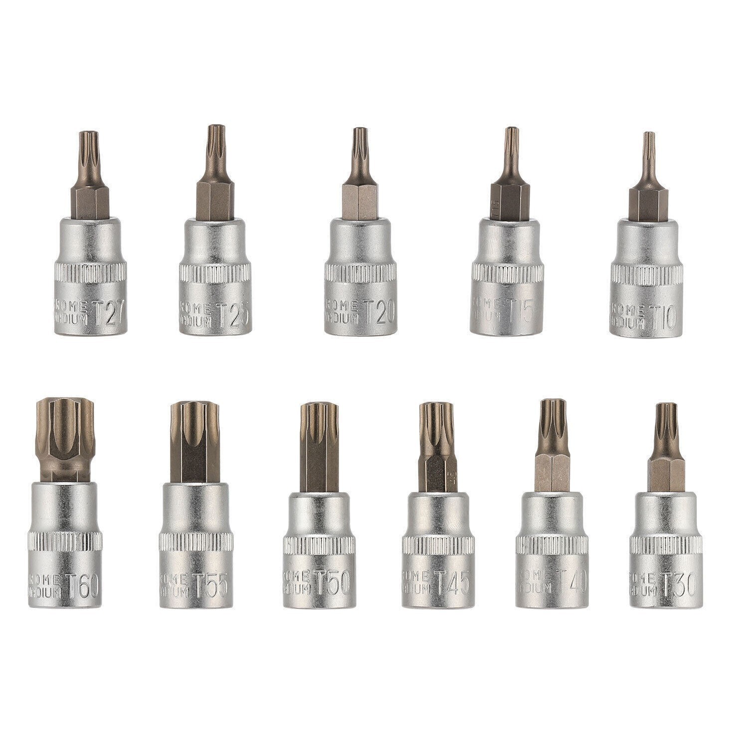 Drive Male Female Torx Star Bit Socket E-Socket Set Handheld Tool 34Pcs For Car