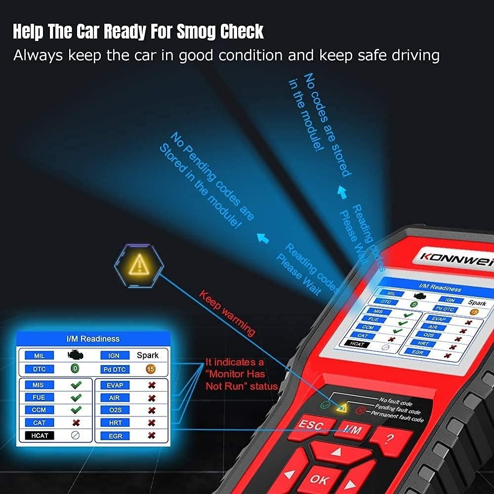 KW850 Professional OBD2 Scanner Auto Code Reader Diagnostic Check Engine