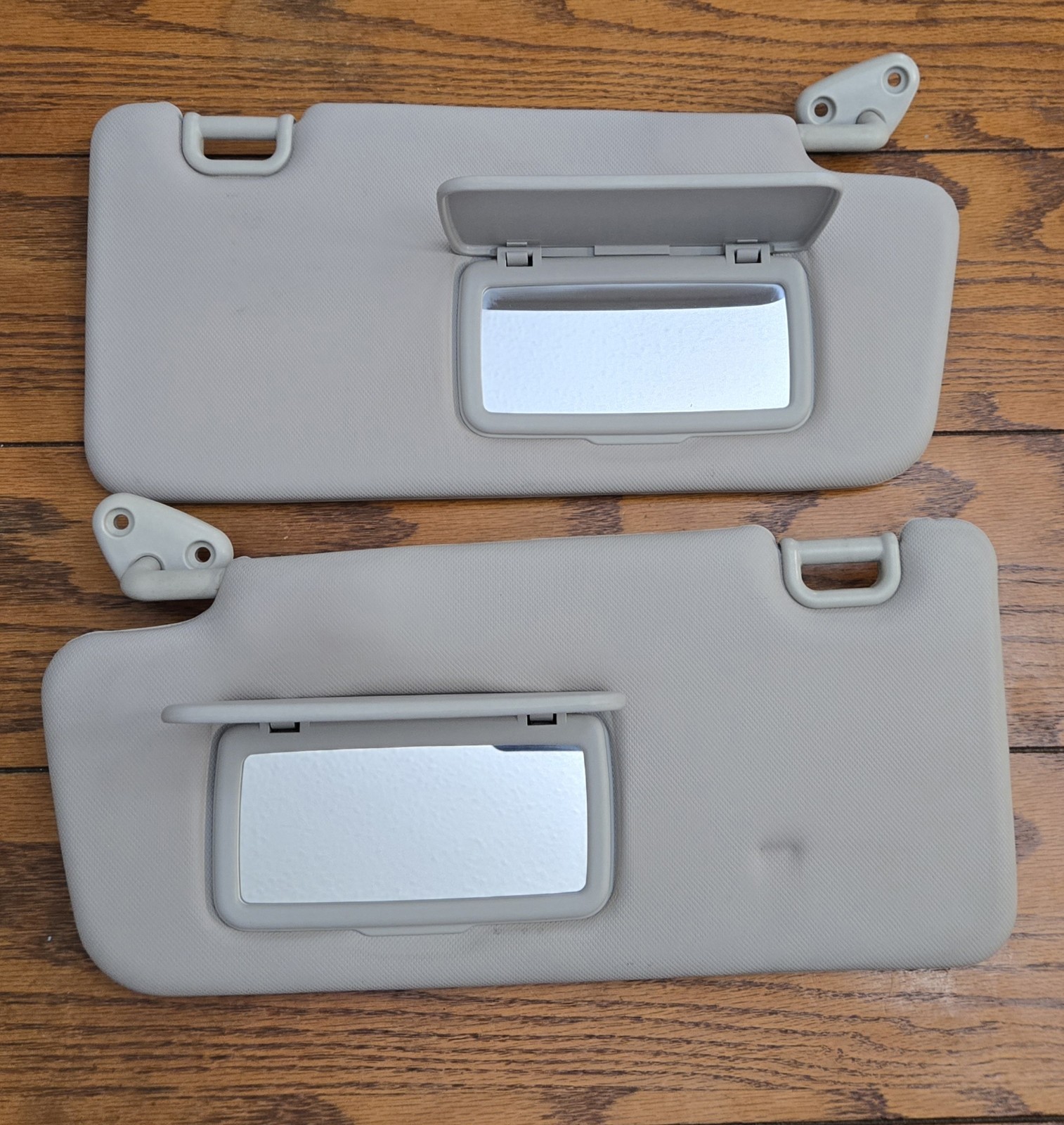2012 2013 2014 Subaru IMPREZA Driver & Passenger Side Pair Sun Visor Gray OEM