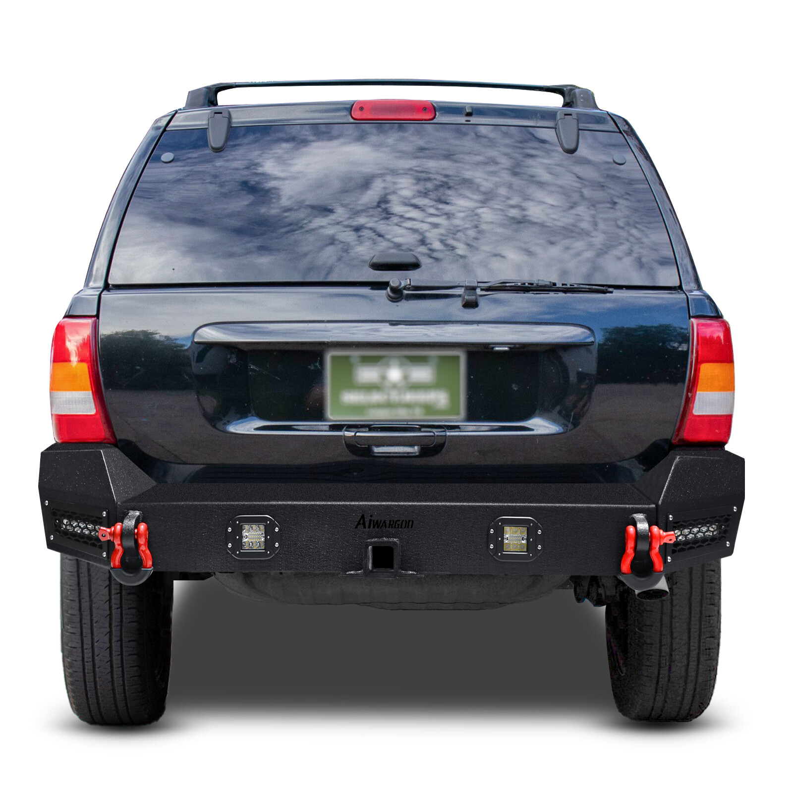 Fits For Jeep Grand Cherokee WJ 1999-2004 Rear /Front Bumper With LED Lights