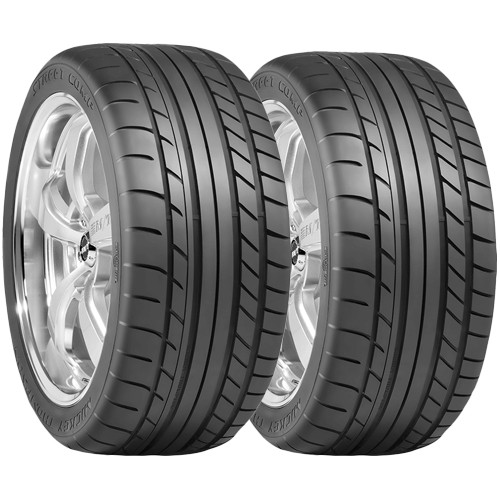 (QTY 2) 315/35R17 Mickey Thompson Street Comp 102W SL Black Wall Tires