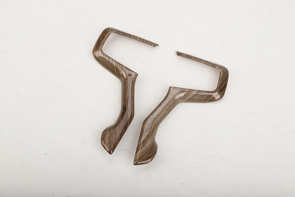 Interior Steering Wheel Cover Trim For Chevrolet Silverado 1500 19-23 Wood Grain