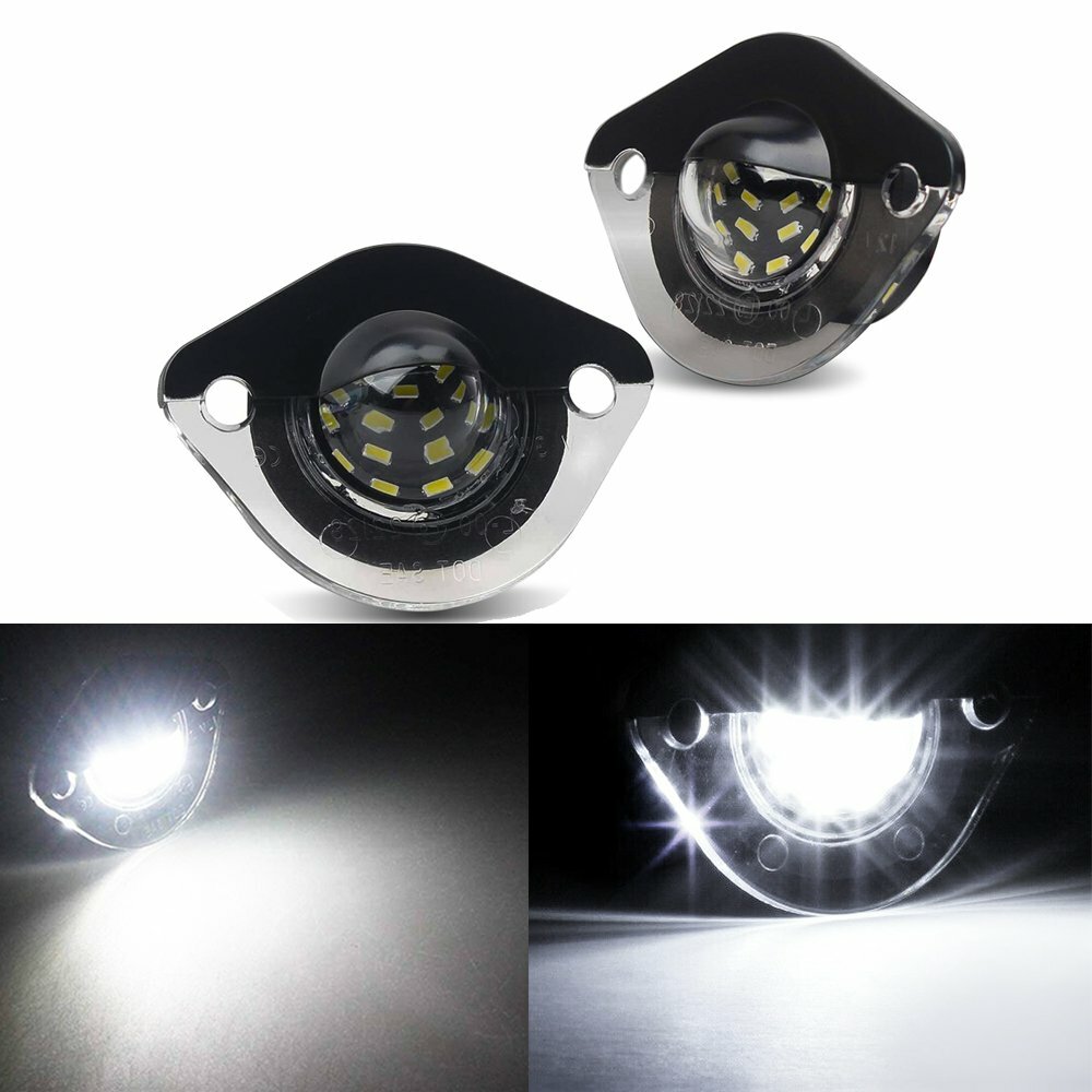 AUXITO White 6000K LED License Plate Light Bulbs Lamp For 1994-2004 Ford Mustang