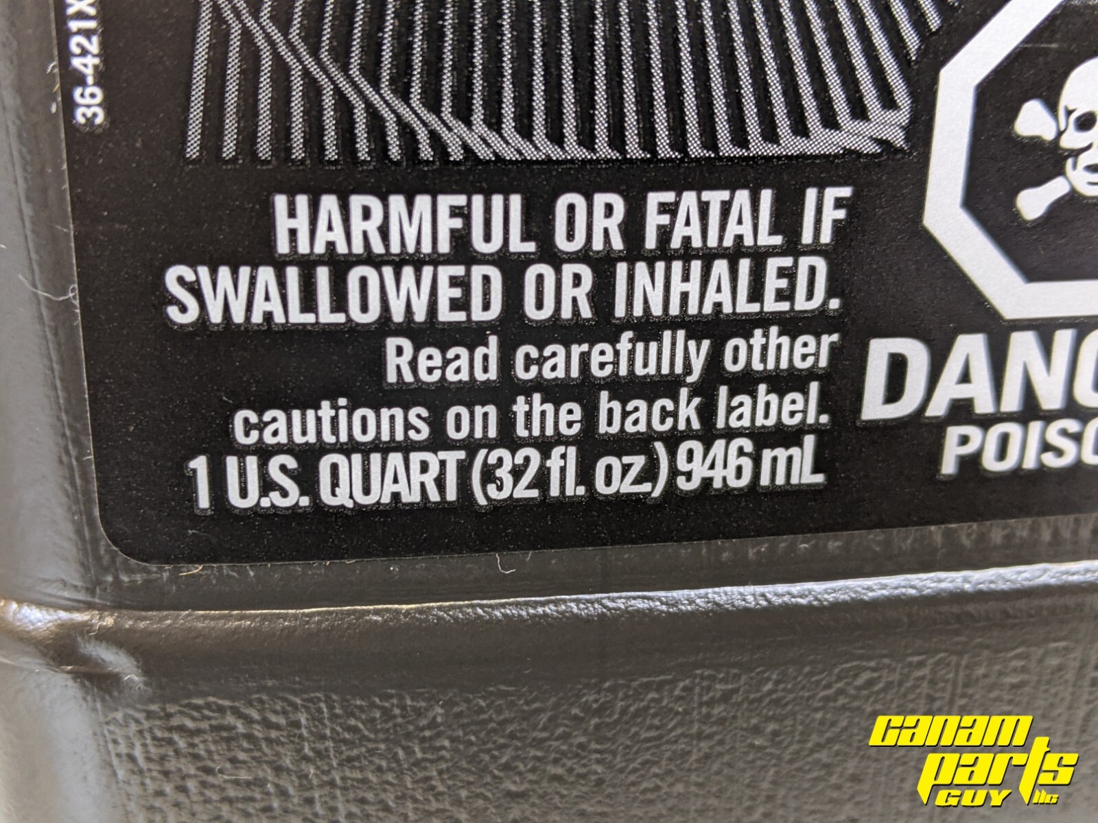 XPS PRE-MIXED ANTIFREEZE COOLANT QUART JUG 9779149 Canam UNIVERSAL GREEN