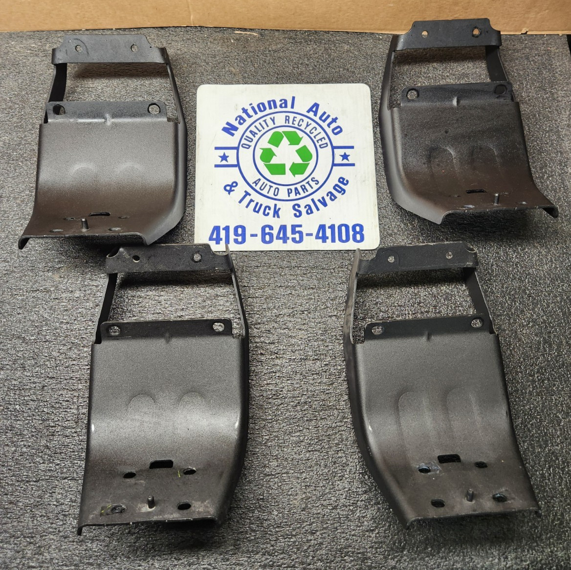Set of 4 OEM Factory 21-25 F150 Running Board Brackets NTO ML3Z 16A416 AA