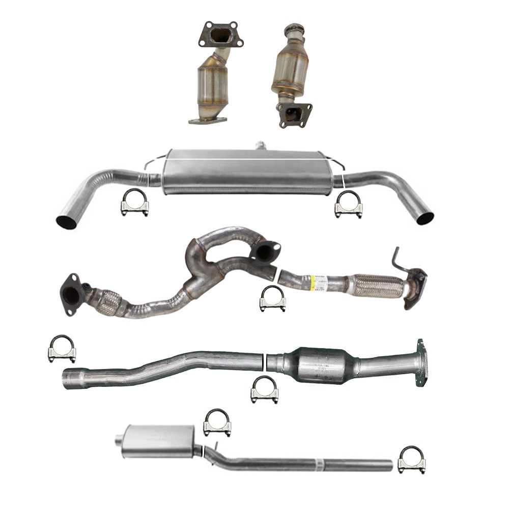 Full Exhaust System For 2013-2015 Chevrolet Equinox | GMC Terrain 3.6L Fast Ship