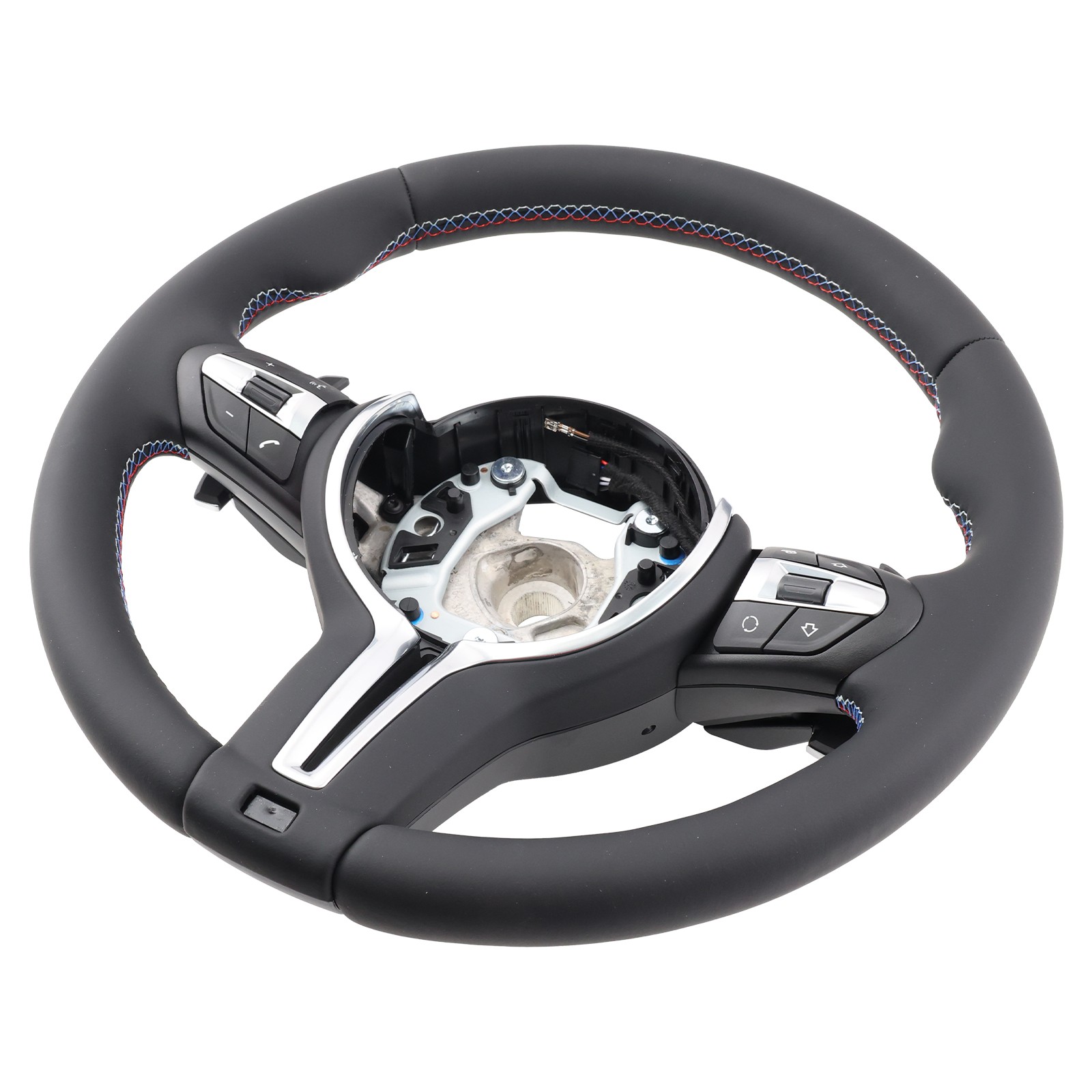 For BMW E70 E71 E72 X5 X6 X5 X6M M Sports Leather Steering Wheel w/ Paddles US