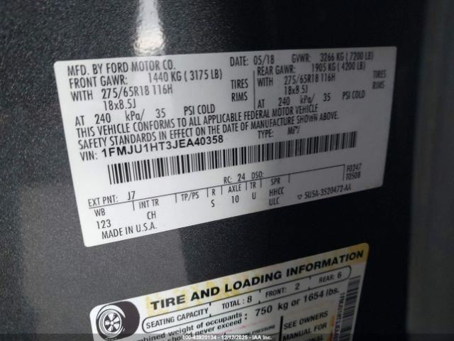 Passenger Right Air Bag Passenger Dash Fits 18-21 EXPEDITION 2433514