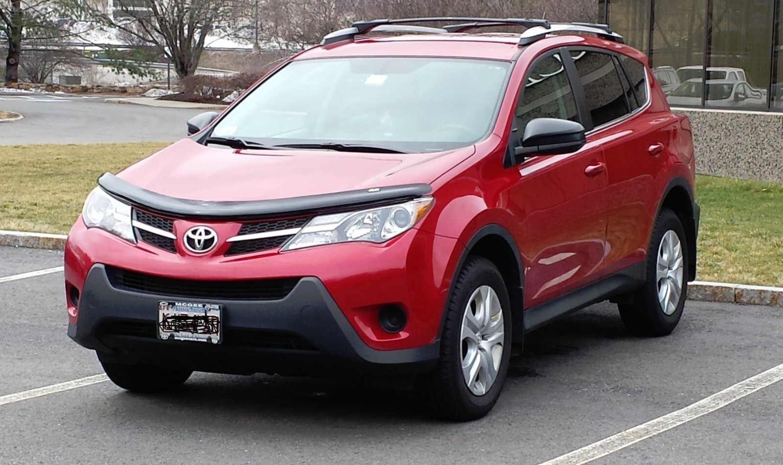 Husky Carflector Hood Protector Bug Shield Deflector for 2013-2018 Toyota Rav4