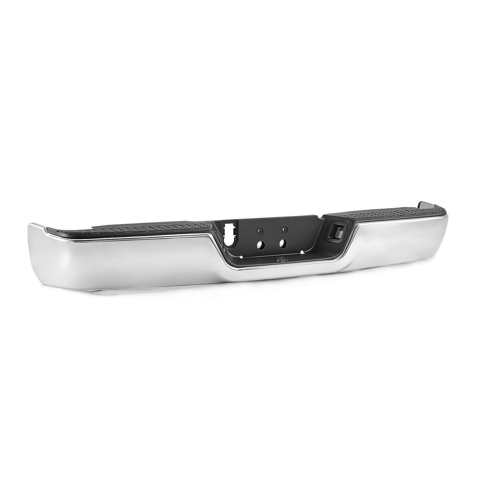 VRC Chrome Steel Rear Bumper Assembly for 09-18 Dodge Ram 1500 10-12 2500 3500