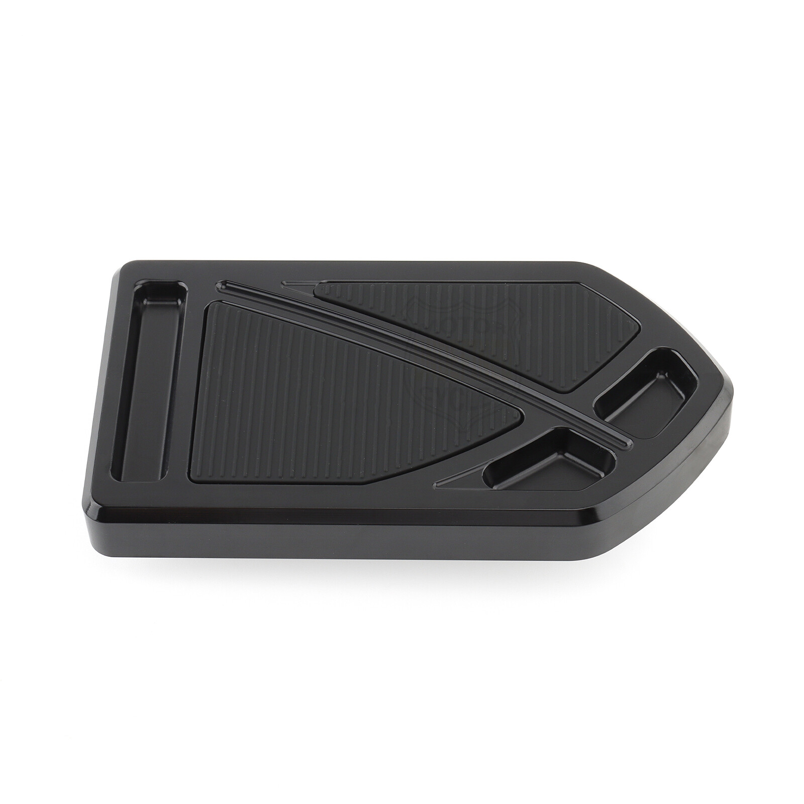 For Harley Touring Road Glide Floorboards Touring Street Glide Black Footboards