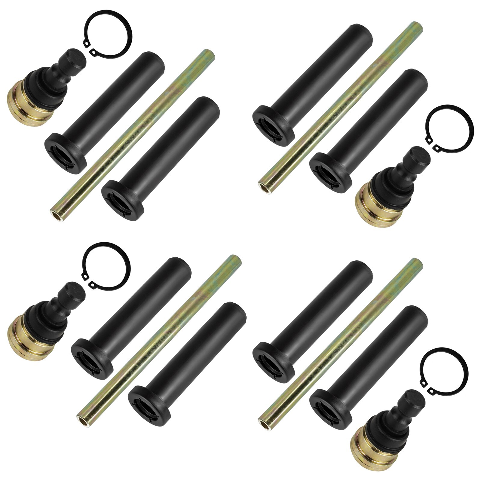 Front Upper A Arm Pivot Bushing Ball Joint Kit For Polaris RZR S 800 2010-2014