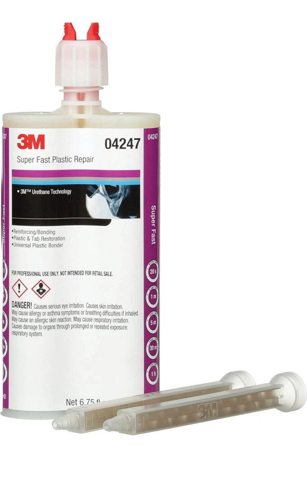 3M 04247 Duramix Super Fast Repair Adhesive 3M 4247 Plastic Tab Bumper 200 ml ?