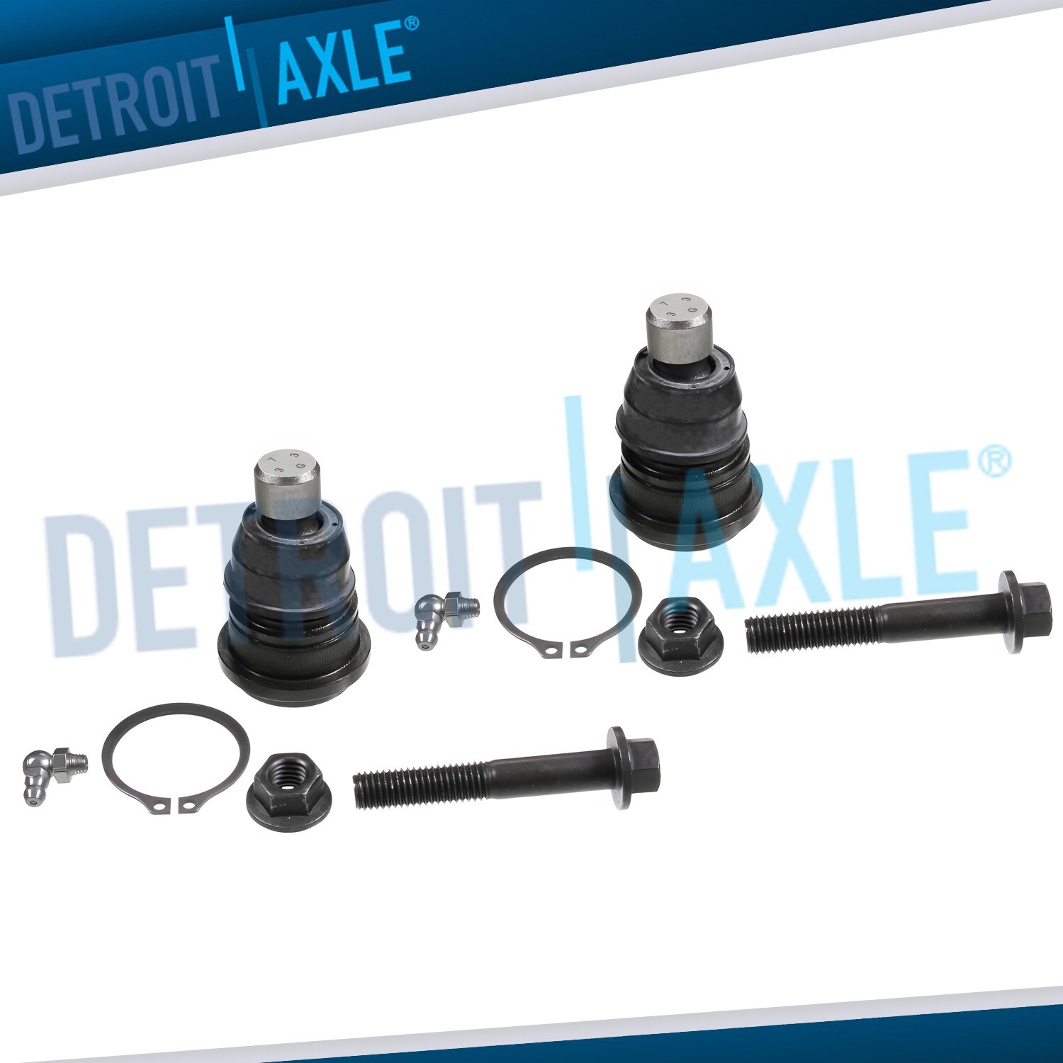 Pair Front Left Right Lower Ball Joints Assembly for Nissan Murano Rogue Quest