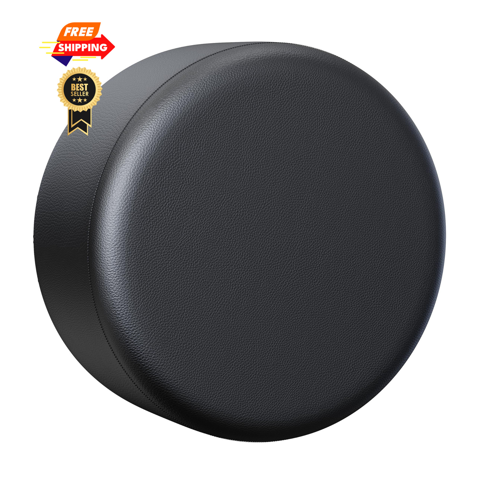 Moonet PVC Thickening Leather Spare 3XL for Tire Diameter 34-35 inch, Black