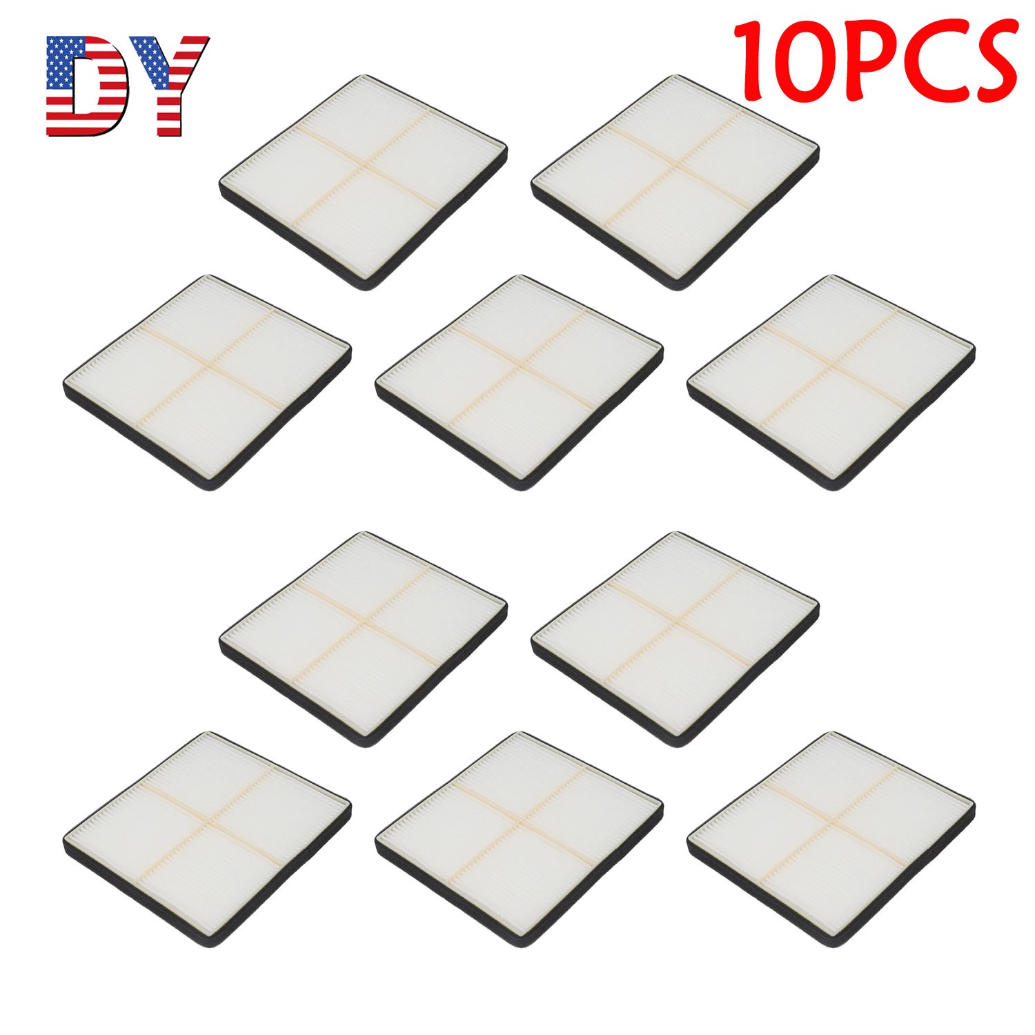 10x Cabin A/C Air-Conditioning Air Filter Element for Kubota RTV-X1100CW X1100CR